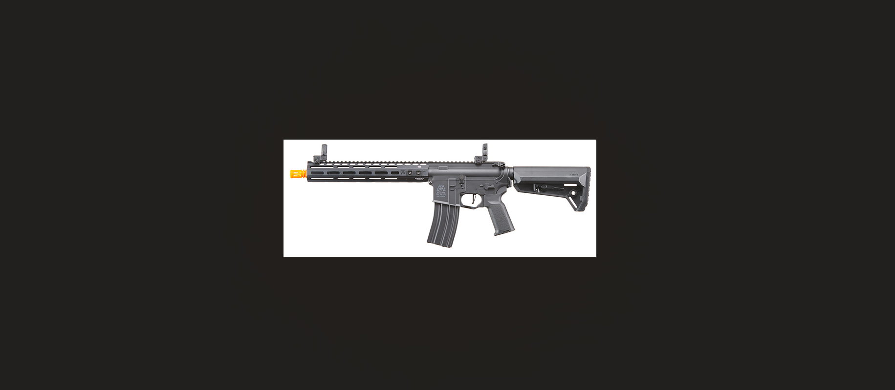 BG Defense Type-A MK2 12" Gen 3 AEG Rifle by Lancer Tactical - (Black ...