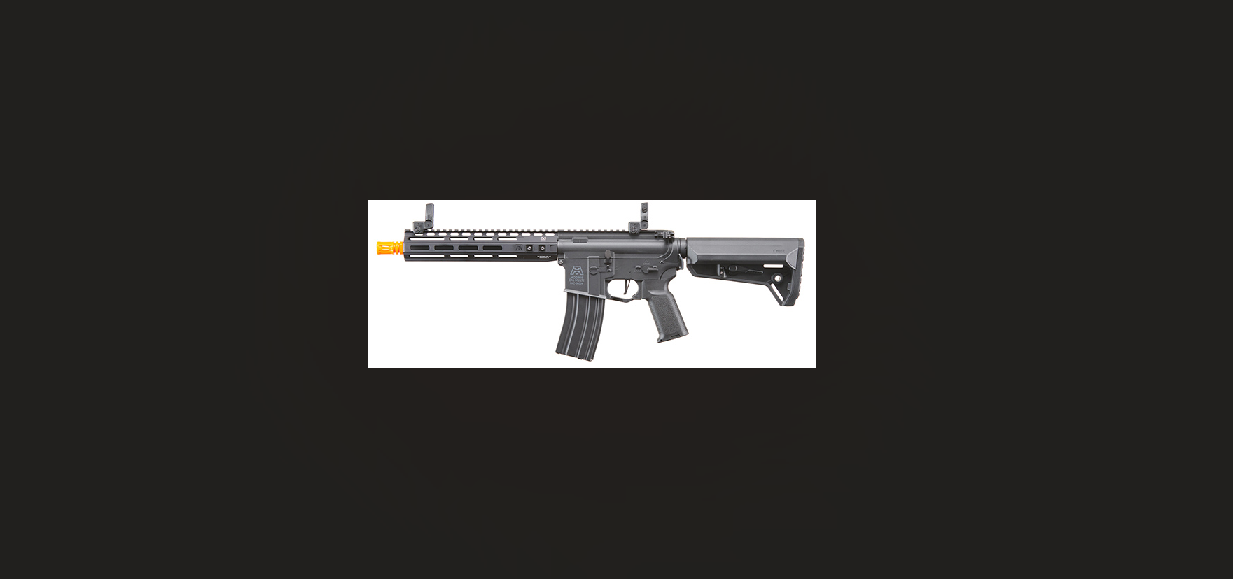 BG Defense Type-A MK2 10" Gen 3 AEG Rifle by Lancer Tactical - (Black ...